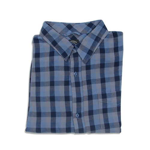 Camisa manga longa Fourstar Clothing Heydt LS - Navy