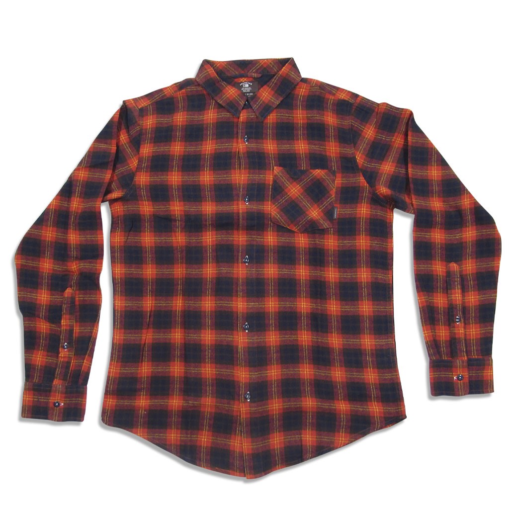 Camisa manga longa Fourstar Clothing Perterbilt Flannel LS - Red