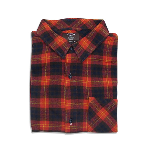 Camisa manga longa Fourstar Clothing Perterbilt Flannel LS - Red