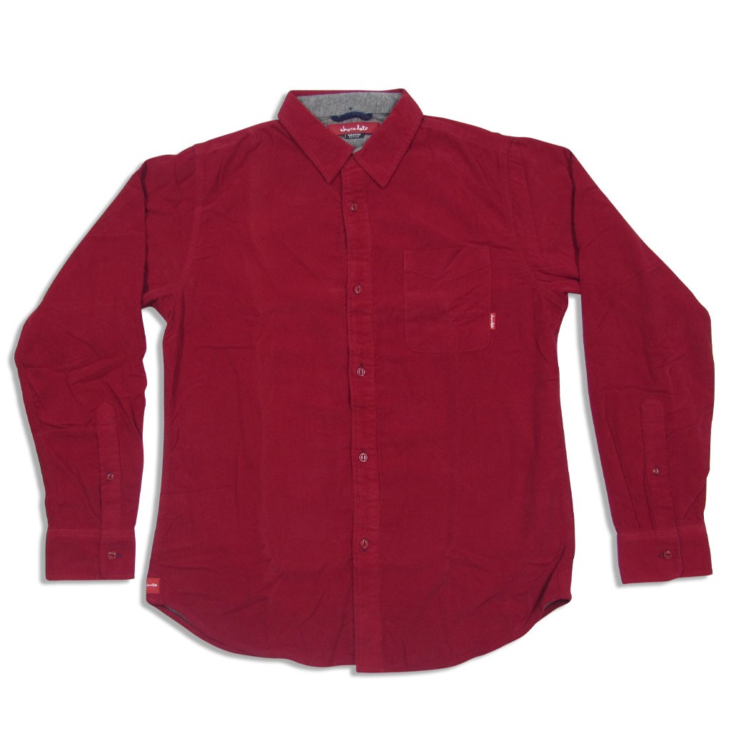 Camisa manga longa Chocolate Skateboards Insulator LS - Red