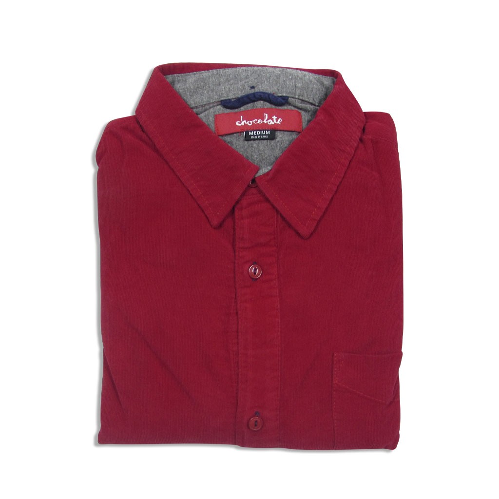 Camisa manga longa Chocolate Skateboards Insulator LS - Red