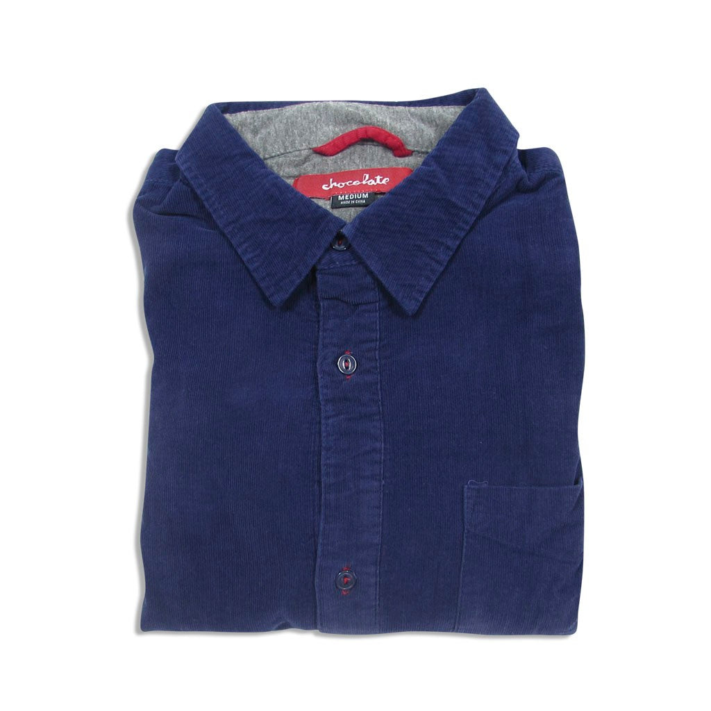 Camisa manga longa Chocolate Skateboards Insulator LS - Navy