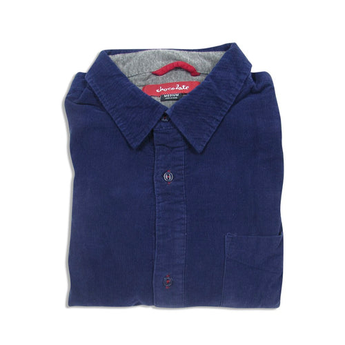 Camisa manga longa Chocolate Skateboards Insulator LS - Navy