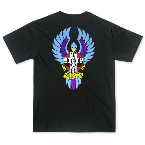 Camiseta Dogtown Big Foot OG 70s - Preta / Azul