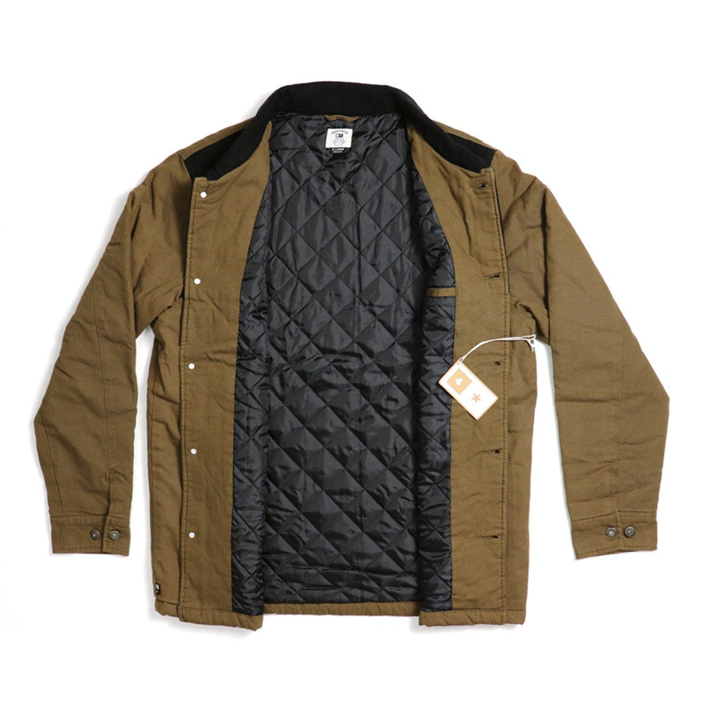 Jaqueta Fourstar Clothing Trujillo Jacket - Marrom / Preto