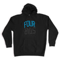 Moletom Canguru Fourstar Clothing FSW314100 - Black