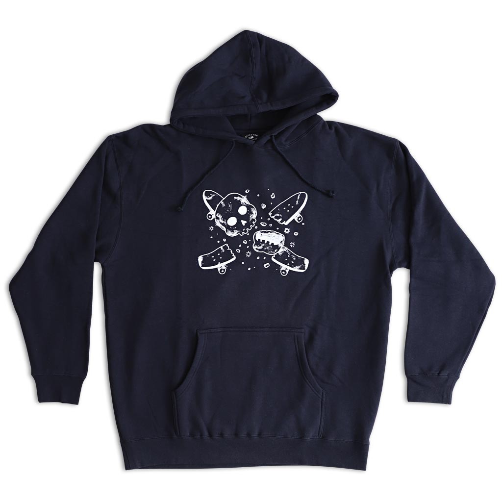 Moletom Canguru Fourstar Clothing Skull - Marinho