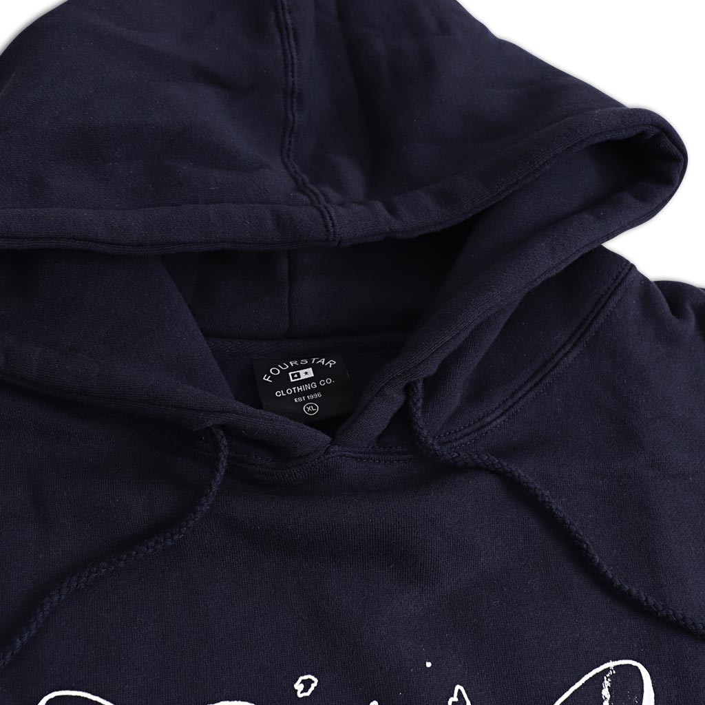 Moletom Canguru Fourstar Clothing Skull - Marinho