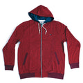 Moletom Canguru Fourstar Clothing Carrol Zip - Cardinal