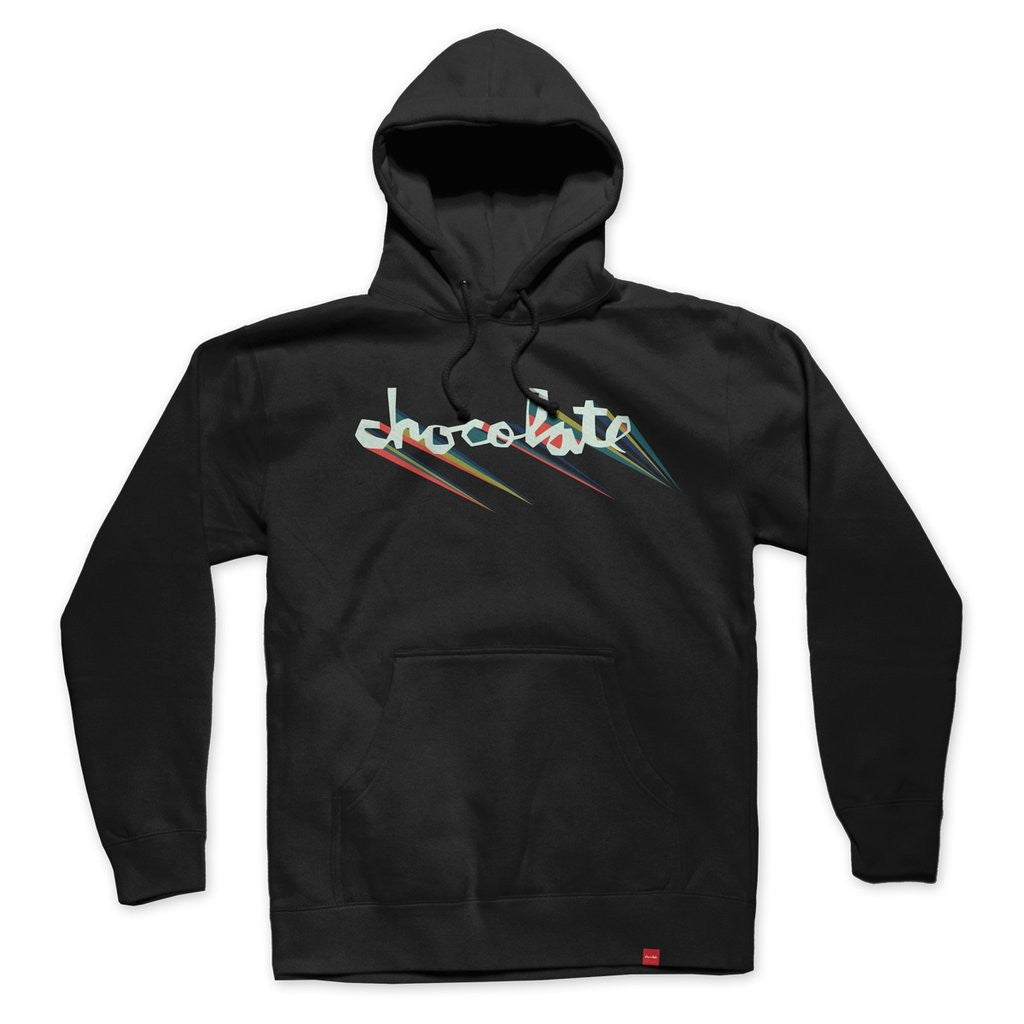 Moletom Canguru Chocolate Skateboards OG Chunk Streak Pullover Hood - Preto