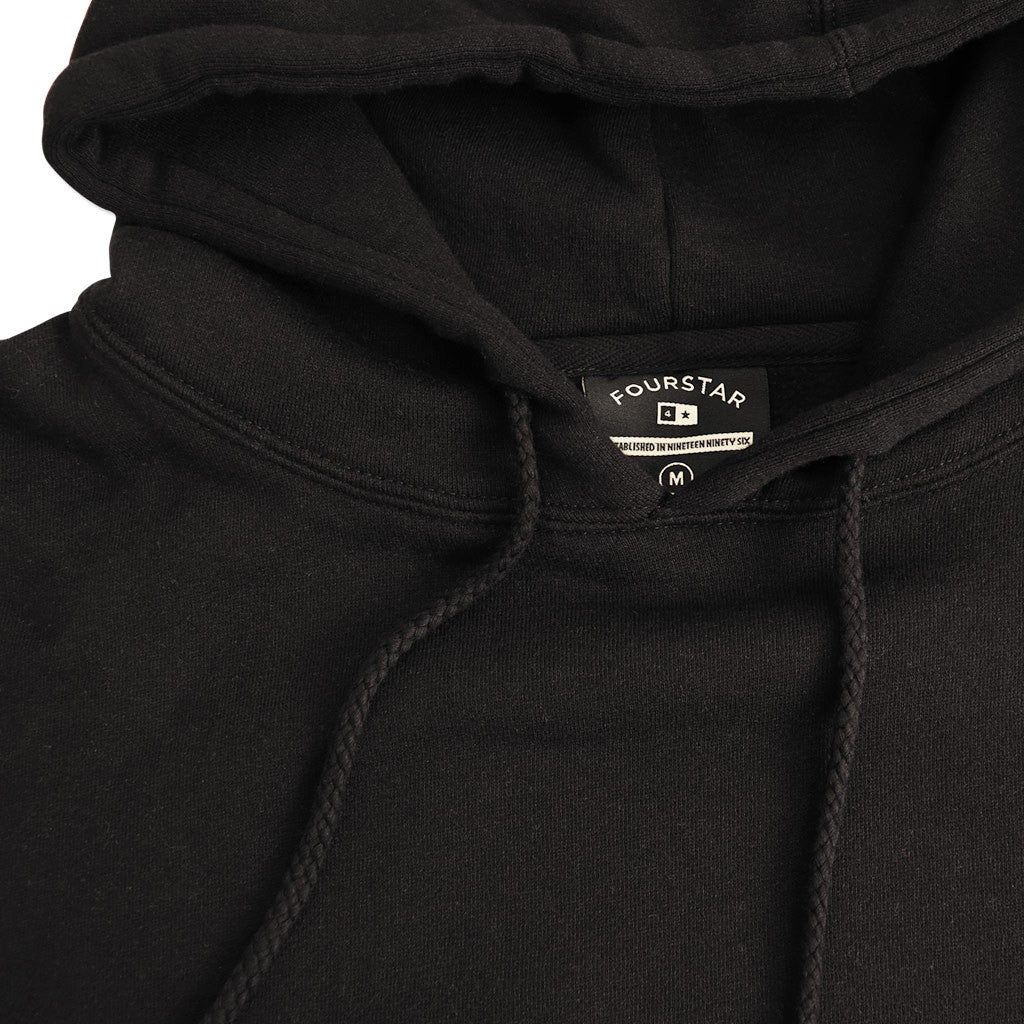 Moletom Canguru Fourstar Clothing Star Black - Preto