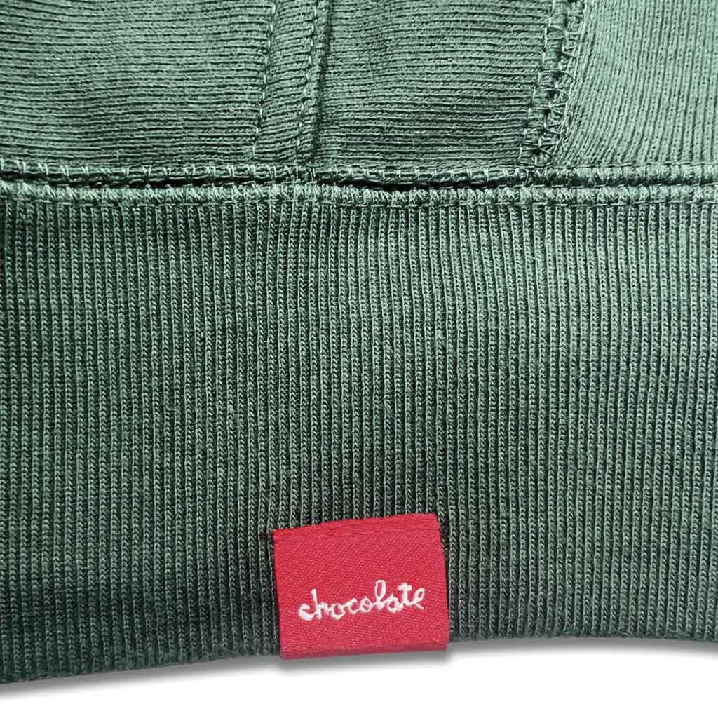 Moletom Canguru Chocolate Skateboards Faded Square Heavy - Verde