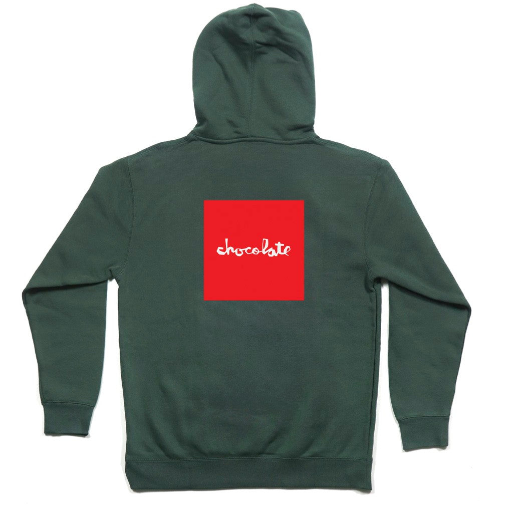 Moletom Canguru Chocolate Skateboards Square - Verde