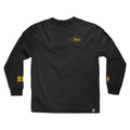 Camiseta manga Longa Girl Skateboards Racing - Preta