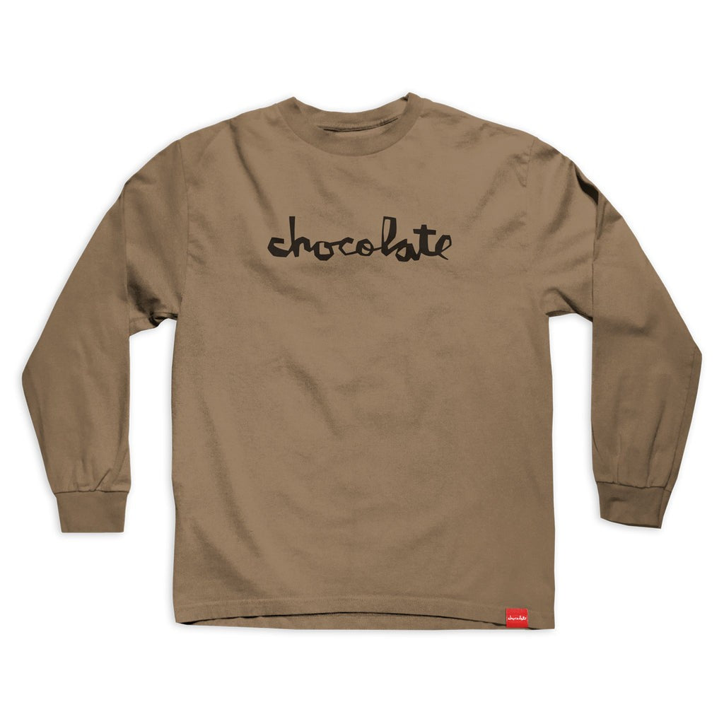 Camiseta manga Longa Chocolate Skateboards Chunk LS - Verde