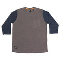 Camiseta manga 3/4 Fourstar Clothing LeavenWorth - GunMetal / Navy