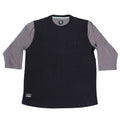 Camiseta manga 3/4 Fourstar Clothing LeavenWorth - Black