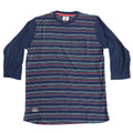 Camiseta manga 3/4 Fourstar Clothing Koston Baseball Slub - Navy