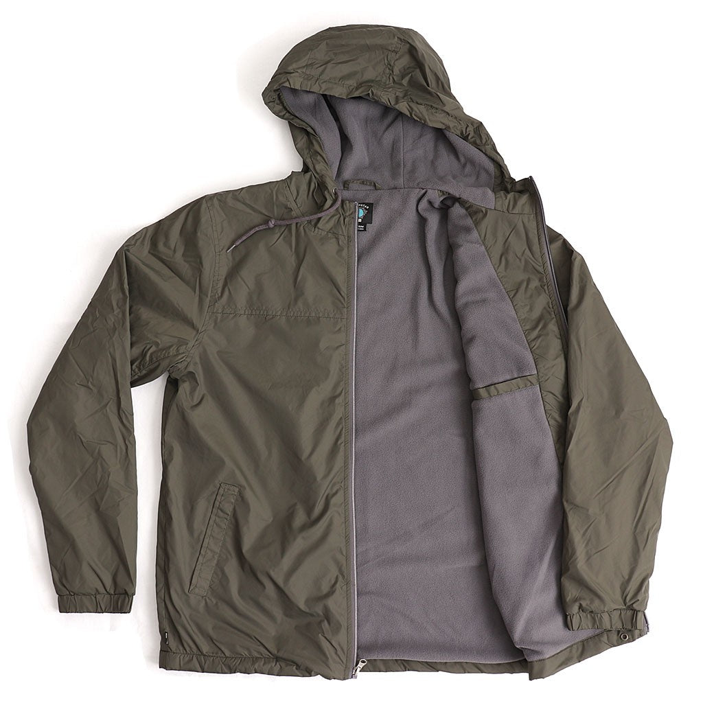 Jaqueta Capuz Fourstar Clothing Atlas Polar Jacket - Oliva