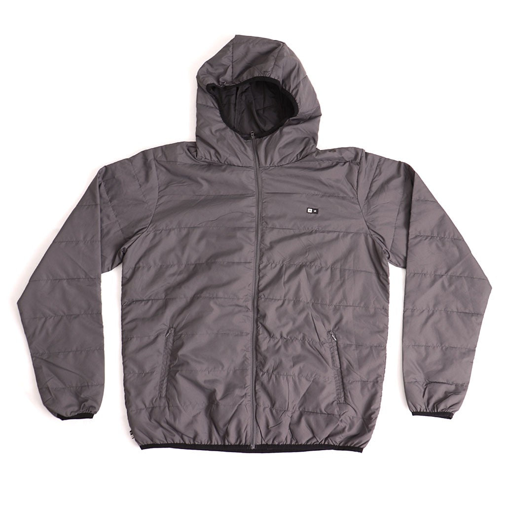 Jaqueta Capuz Fourstar Clothing Innsbruck Jacket Charcoal - Cinza