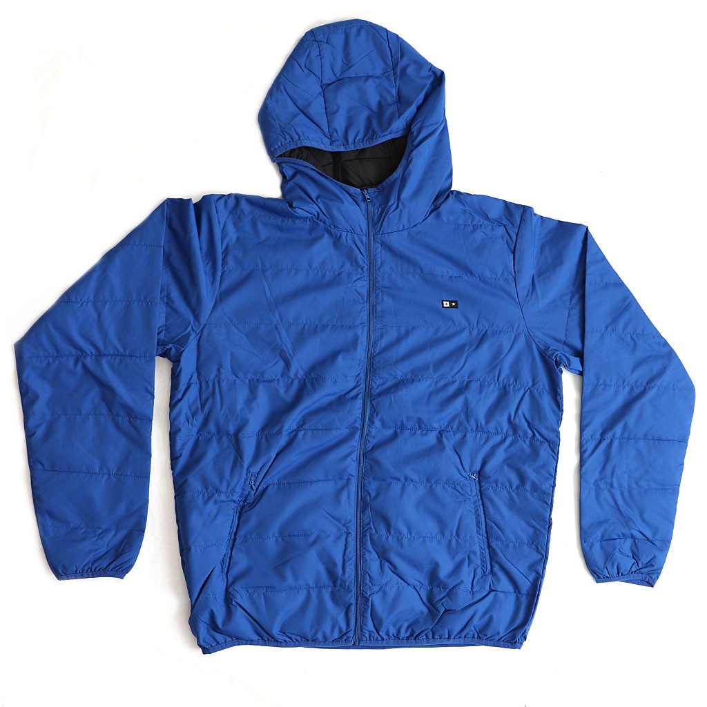 Jaqueta Capuz Fourstar Clothing Innsbruck Jacket Charcoal - Royal