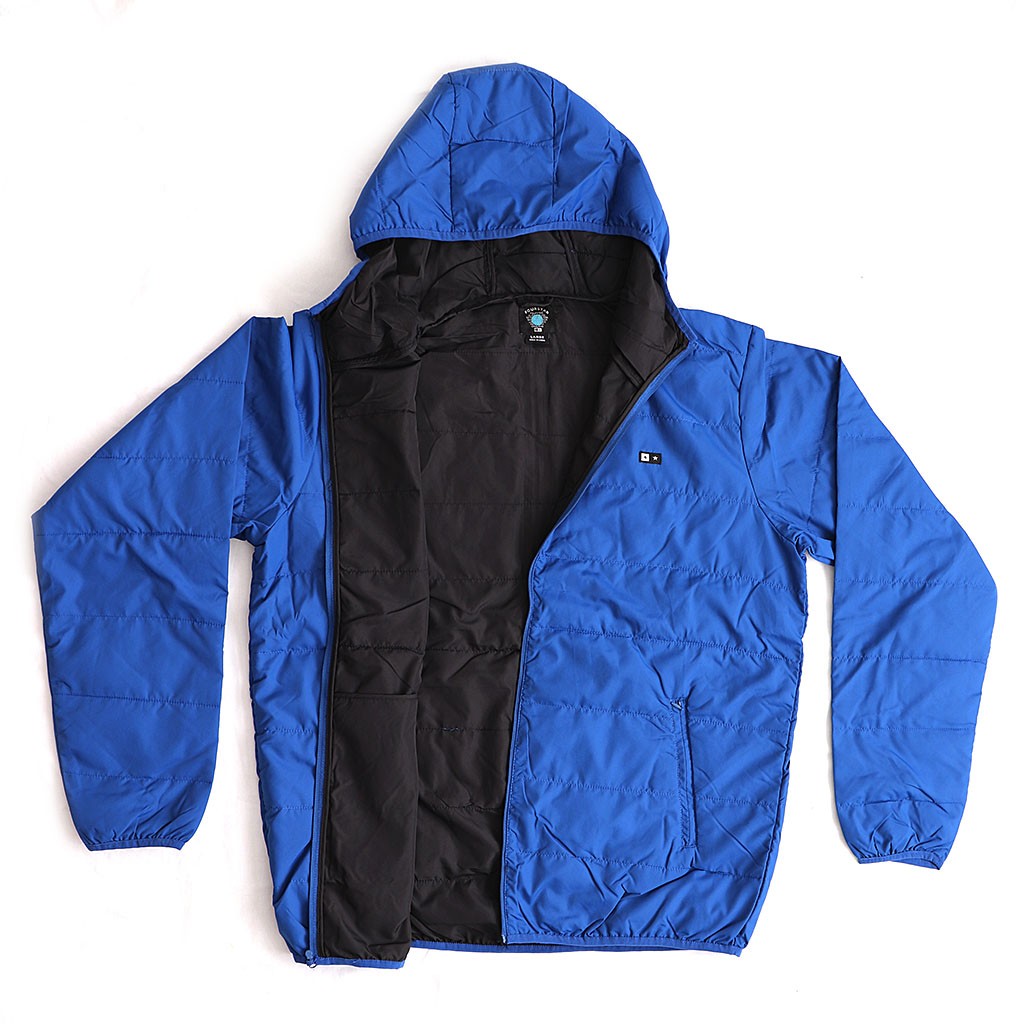 Jaqueta Capuz Fourstar Clothing Innsbruck Jacket Charcoal - Royal
