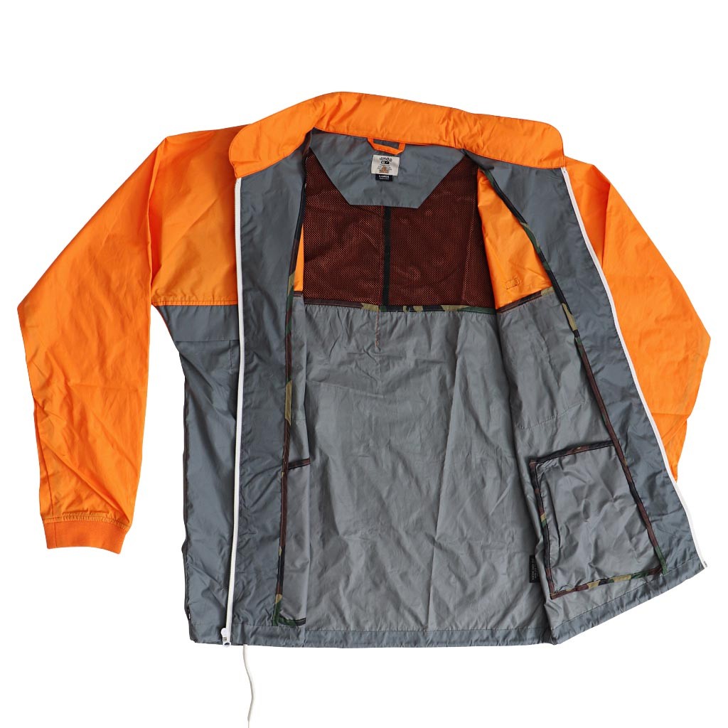 Jaqueta Capuz Fourstar Clothing Ishod Tour Jacket - laranja / Cinza
