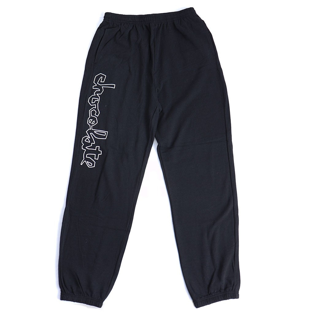 Calça de moletom Chocolate Skateboards Chunck Outline Sweats - Black