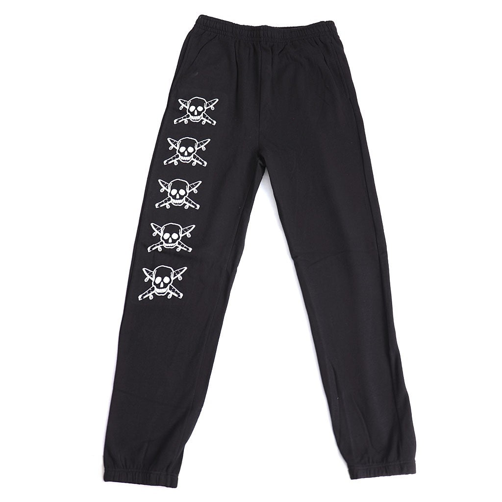 Calça de moletom Fourstar Clothing Pirate Repeat Sweatpant - Black