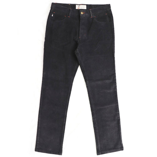 Calça de veludo Fourstar Clothing Mariano Cord - ST - Washed Black - Washed Black
