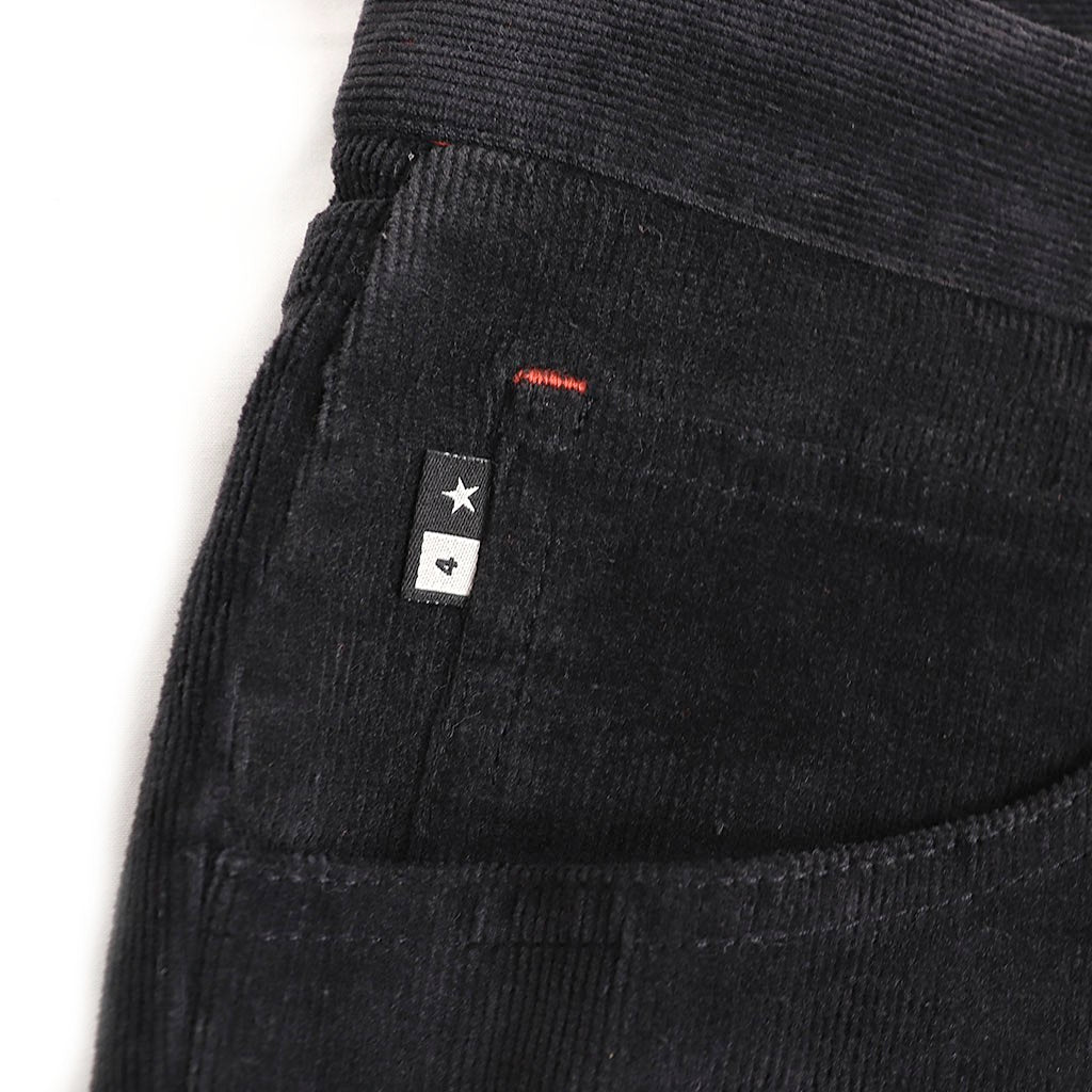 Calça de veludo Fourstar Clothing Mariano Cord - ST - Washed Black - Washed Black