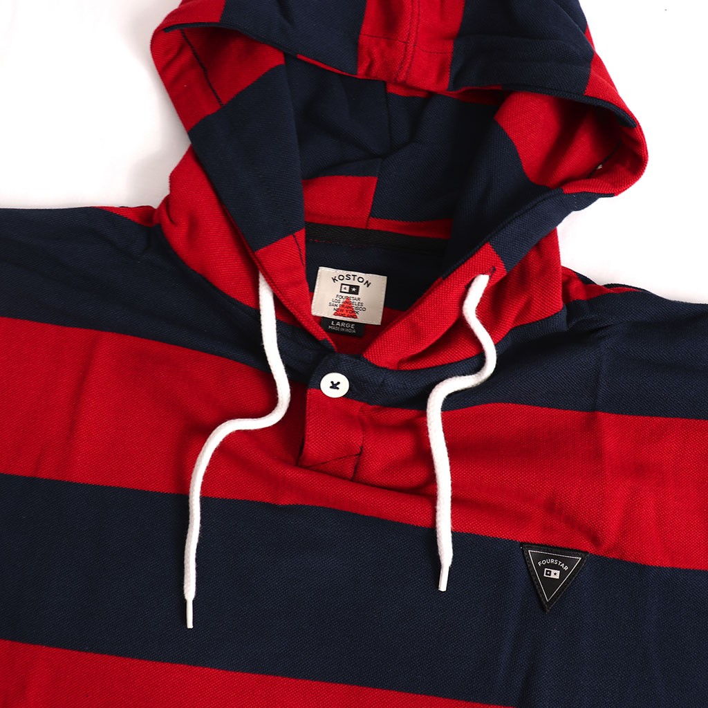Canguru Fourstar Clothing Koston Hood - Marinho / Vermelho