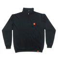 Moletom Chocolate Skateboards OG Square 1-4 Zip - Preto