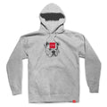 Moletom Canguru Chocolate Skateboards Big Dawg Pullover Athletic Heather - Cinza