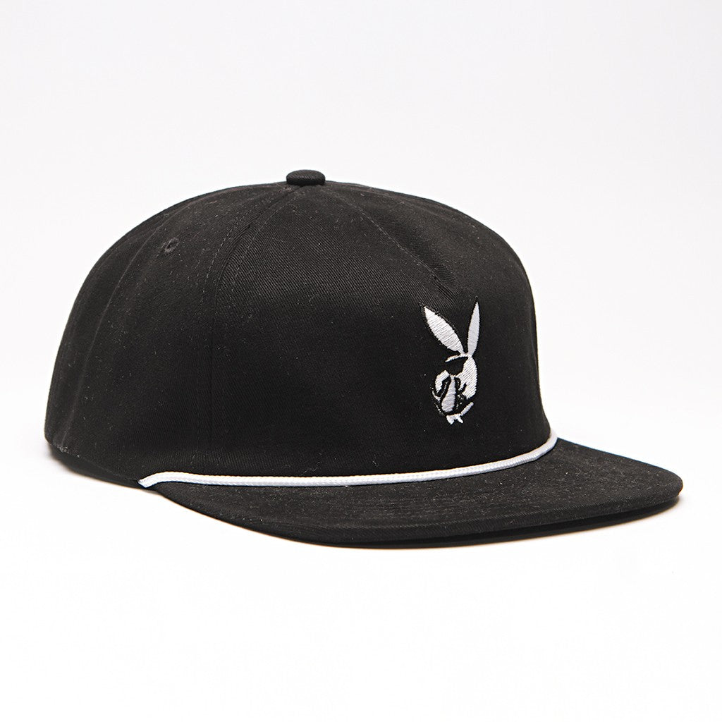 Boné Chocolate Skateboards Joe 5 Panel Snapback - Preto
