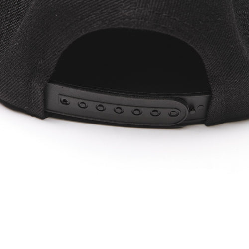 Boné Dogtown Cross Logo USA Snapback - Preto