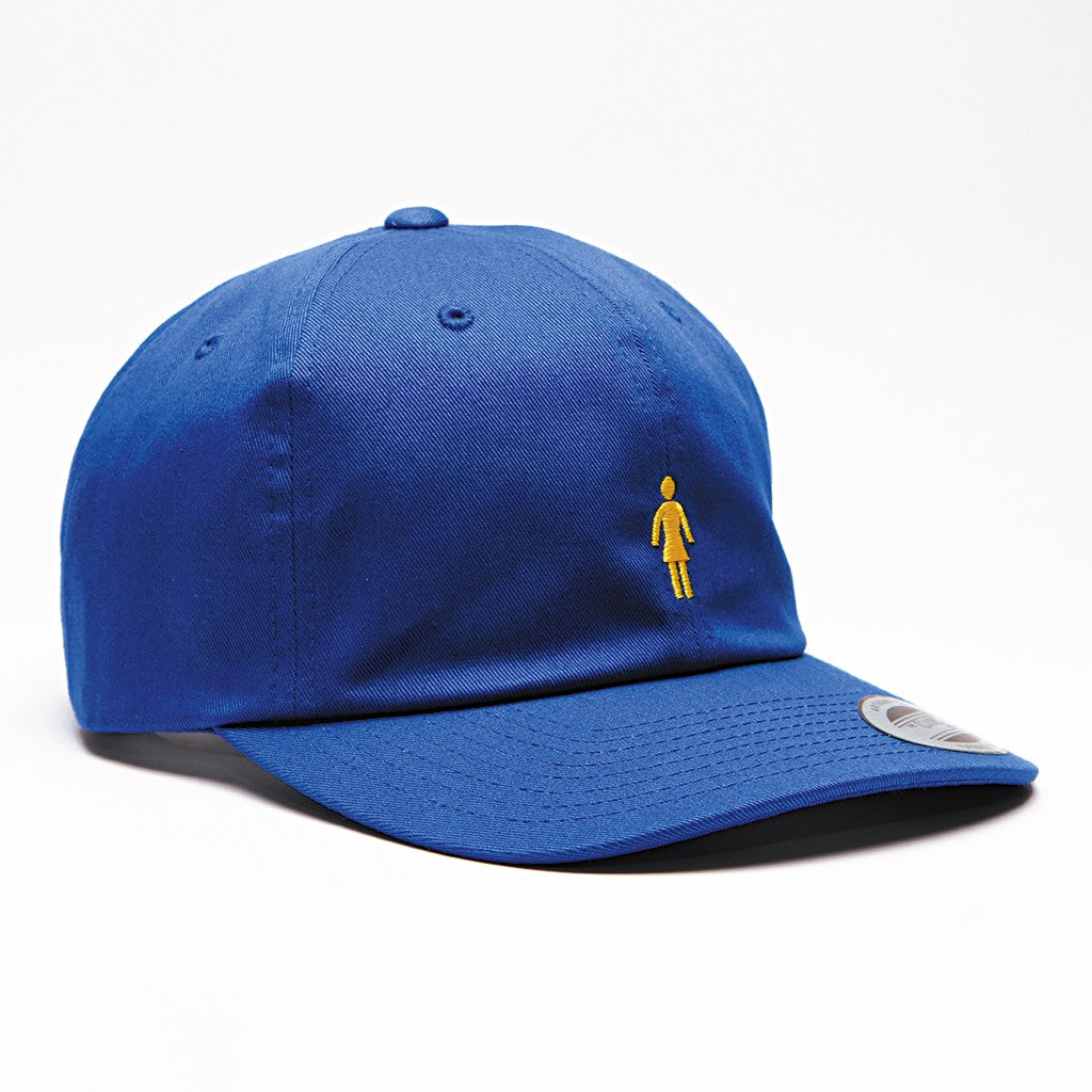 Boné Girl Skateboards Og Micro Strapback - Royal