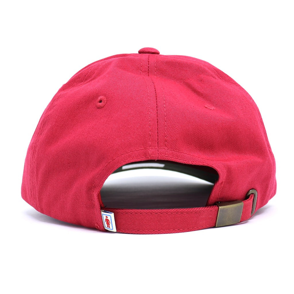 Boné Girl Skateboards Og Micro Strapback - Vermelho / Verde