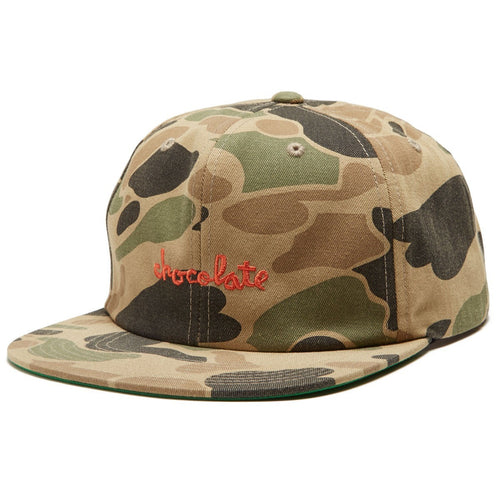 Boné Chocolate Skateboards Chunk 6 Panel Strapback - Camuflado