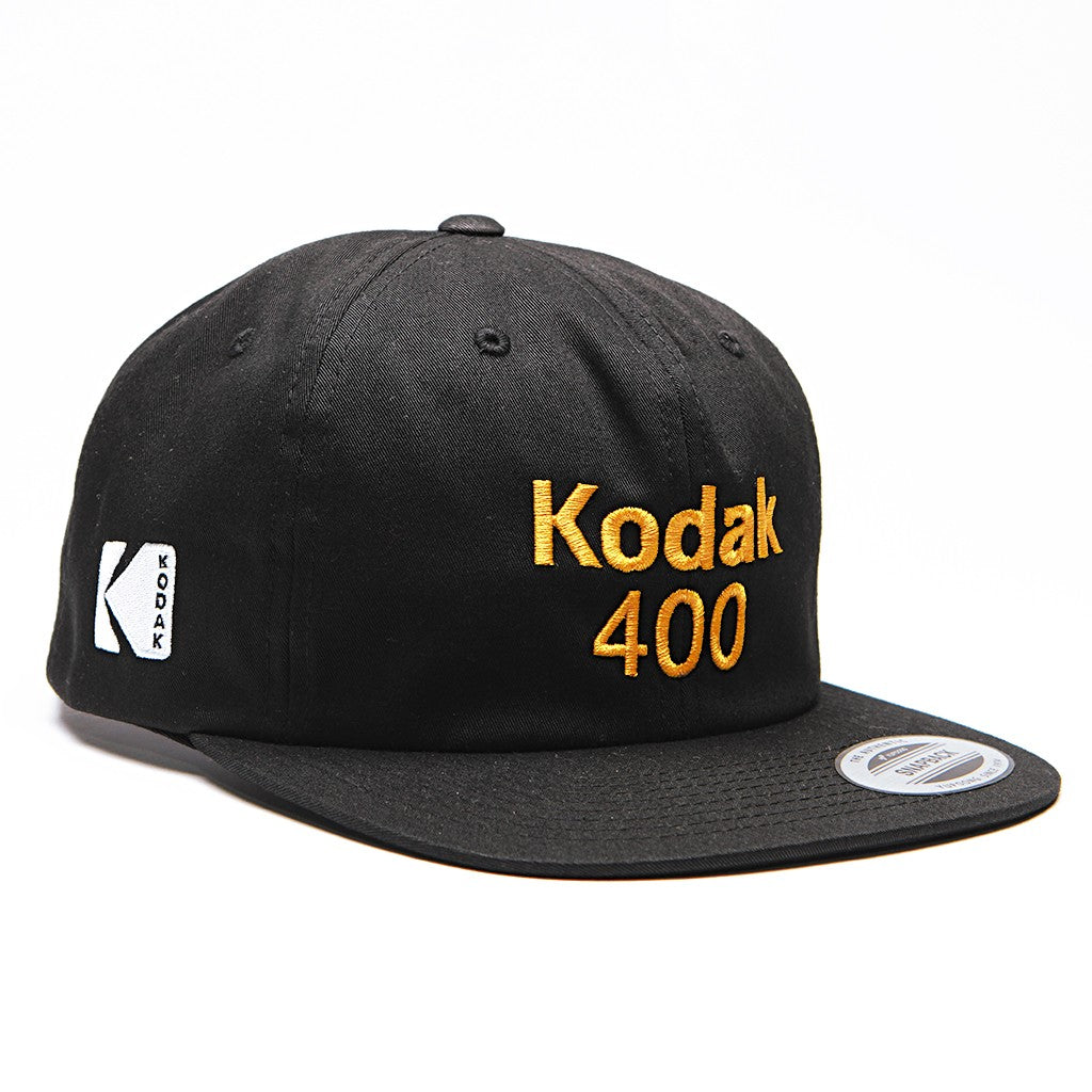 Boné Girl Skateboards KODAK GOLD 400 Snapback - Preto