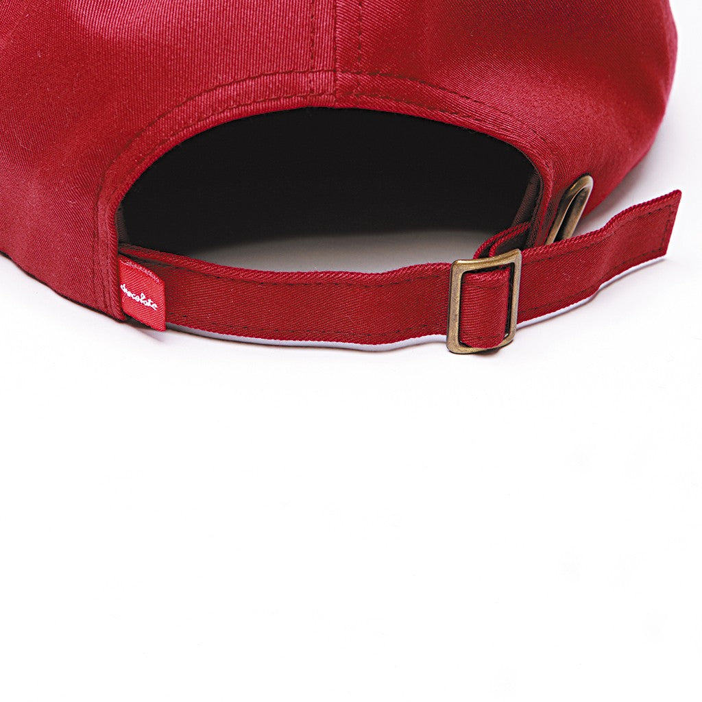 Boné Chocolate Skateboards Emoji Strapback - Vermelho