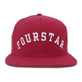 Boné Fourstar Clothing Athletic Snapback - Vermelho