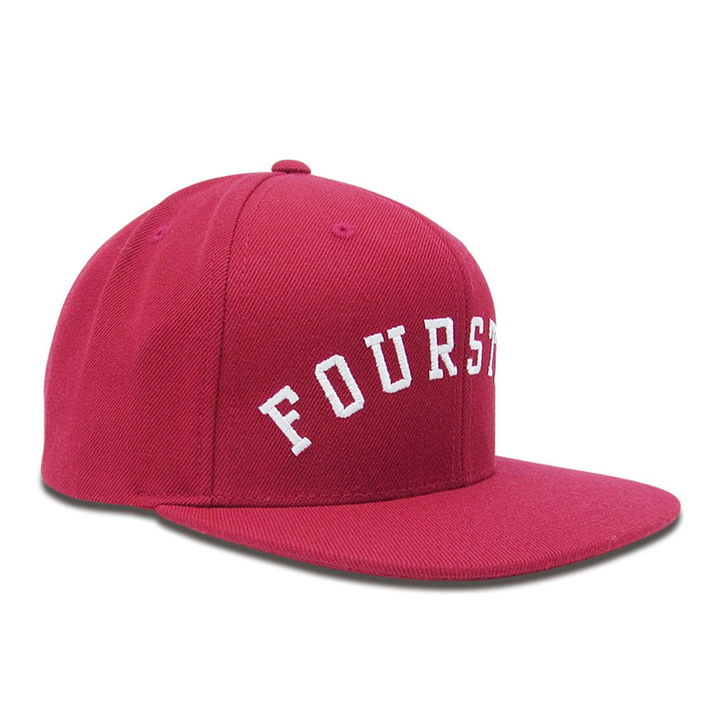 Boné Fourstar Clothing Athletic Snapback - Vermelho