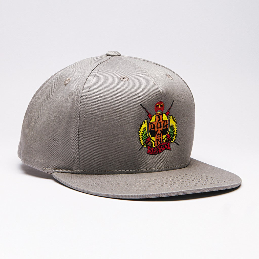 Boné Dogtown PC Original Snapback - Cinza