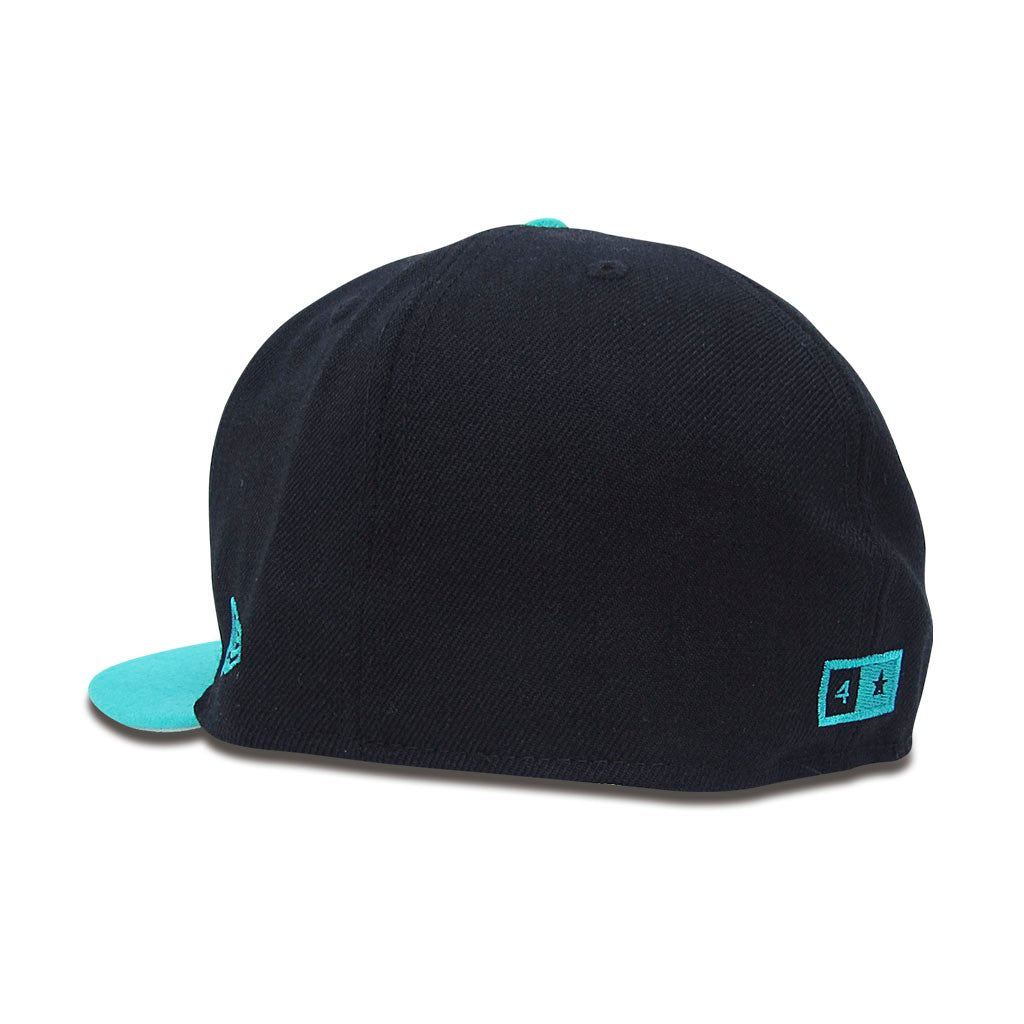 Boné Fourstar Clothing Pirate New Era 7 3/8 - 58.7cm - Preto / Verde