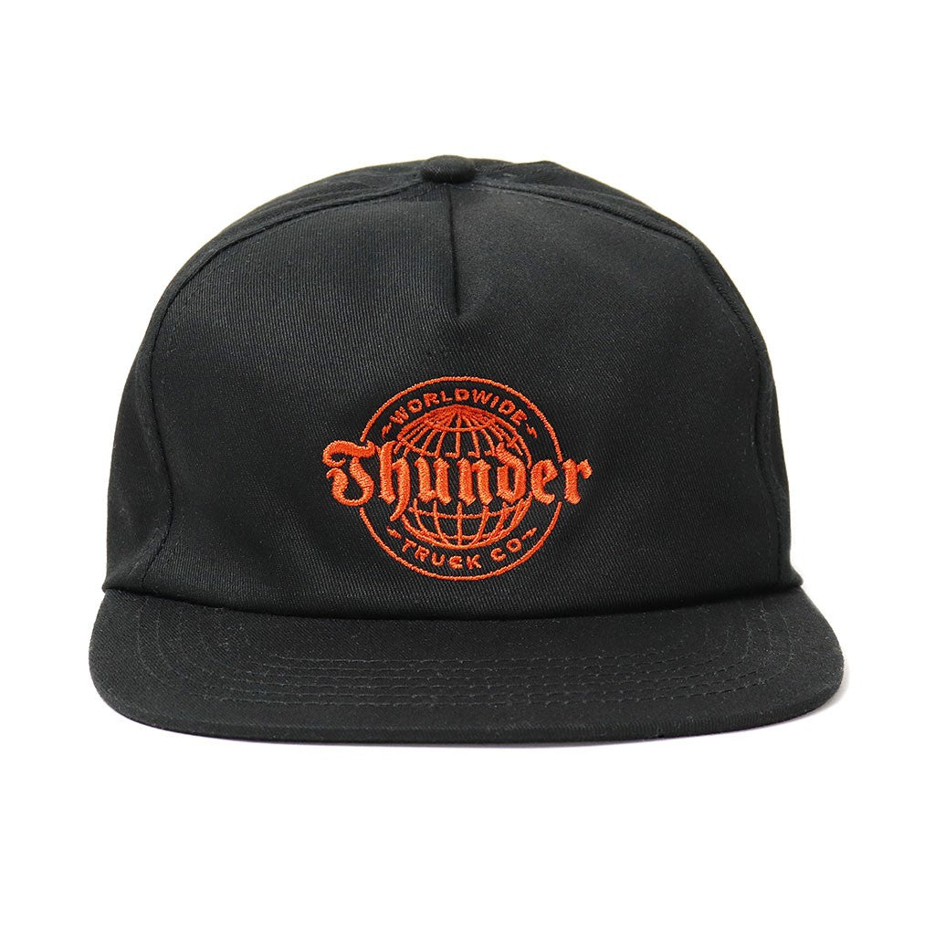 Boné Thunder Trucks Adj Worldwide - Preto / Vermelho