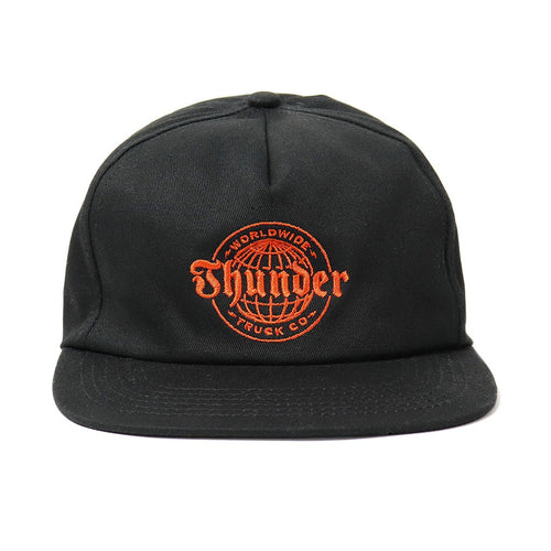 Boné Thunder Trucks Adj Worldwide - Preto / Vermelho