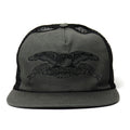 Boné Anti Hero Skateboards Basic Eagle - Chumbo / Preto / Branco