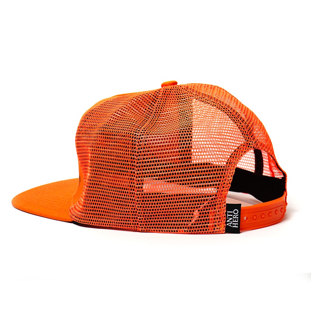 Boné Anti Hero Skateboards Basic Eagle - Laranja / Preto