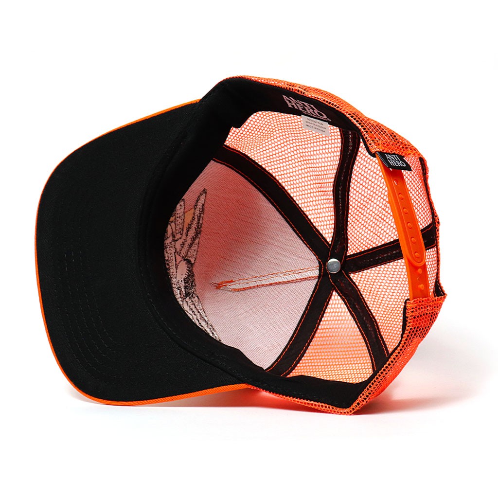 Boné Anti Hero Skateboards Basic Eagle - Laranja / Preto